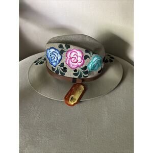 Woman’s Mexican Hand Painted Artisan Hat.